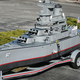 Illustration for article titled Unique jet driven mini battleship replica on Ebay